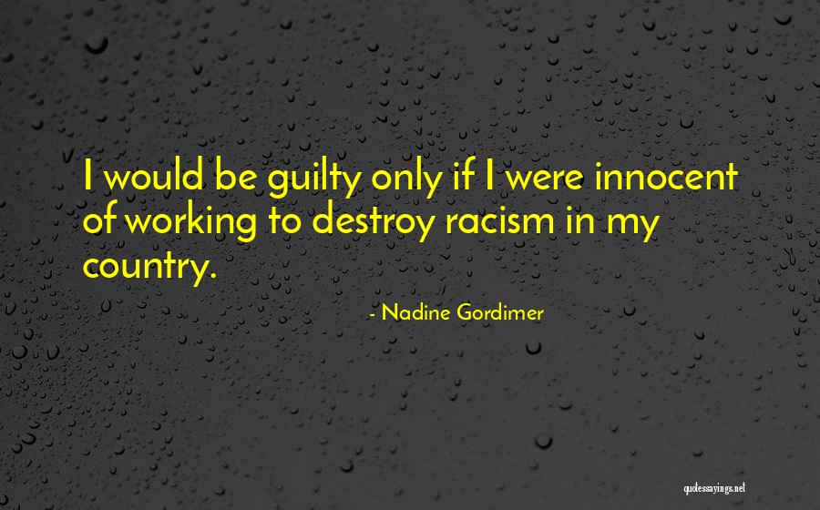 Racism In South Africa Quotes By Nadine Gordimer