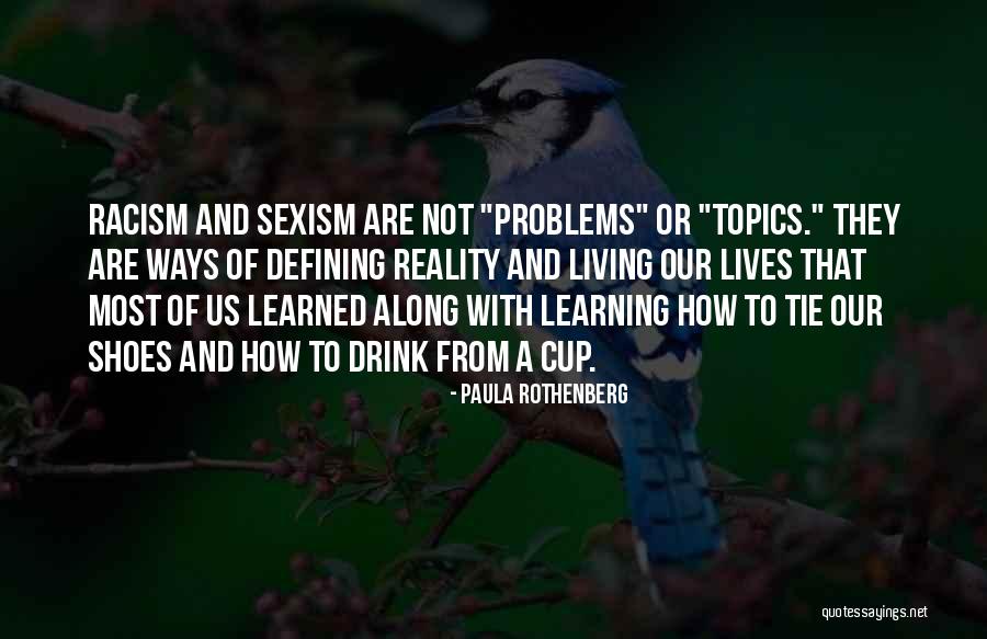 Racism Is Learned Quotes By Paula Rothenberg