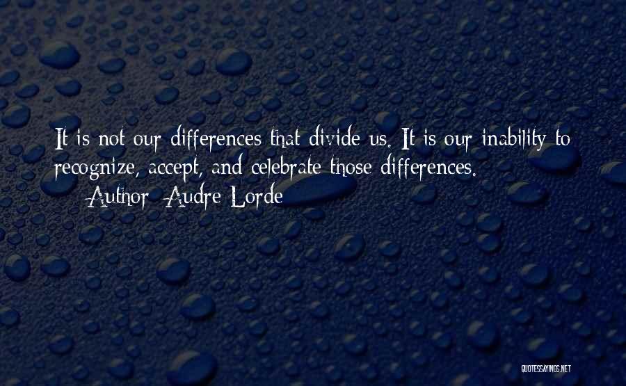 Racism Prejudice And Discrimination Quotes By Audre Lorde