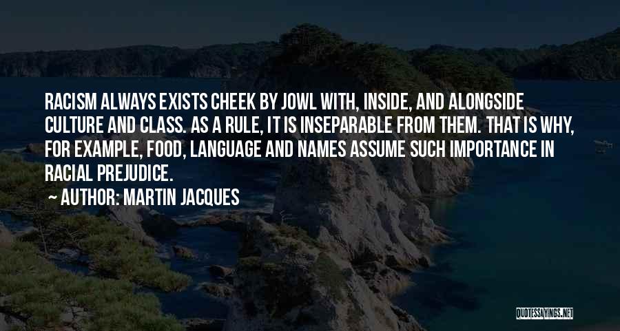 Racism Still Exists Quotes By Martin Jacques