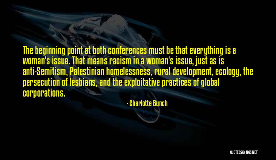Racism The Quotes By Charlotte Bunch Racism The Quotes By Charlotte Bunch