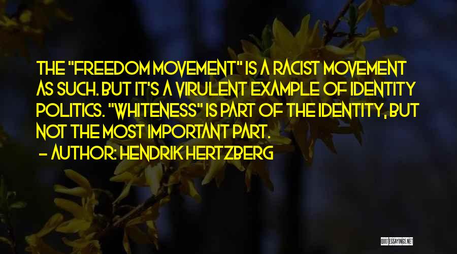 Racist Quotes By Hendrik Hertzberg