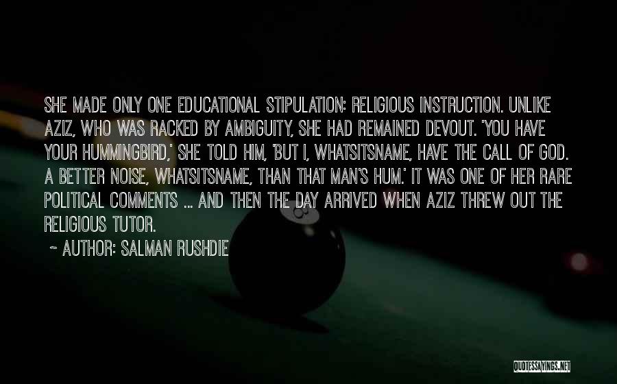 Racked Quotes By Salman Rushdie