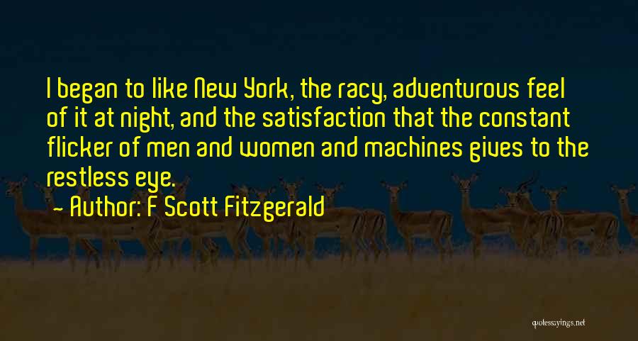 Racy Quotes By F Scott Fitzgerald