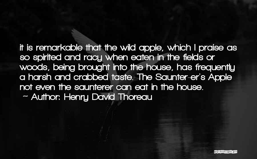 Racy Quotes By Henry David Thoreau