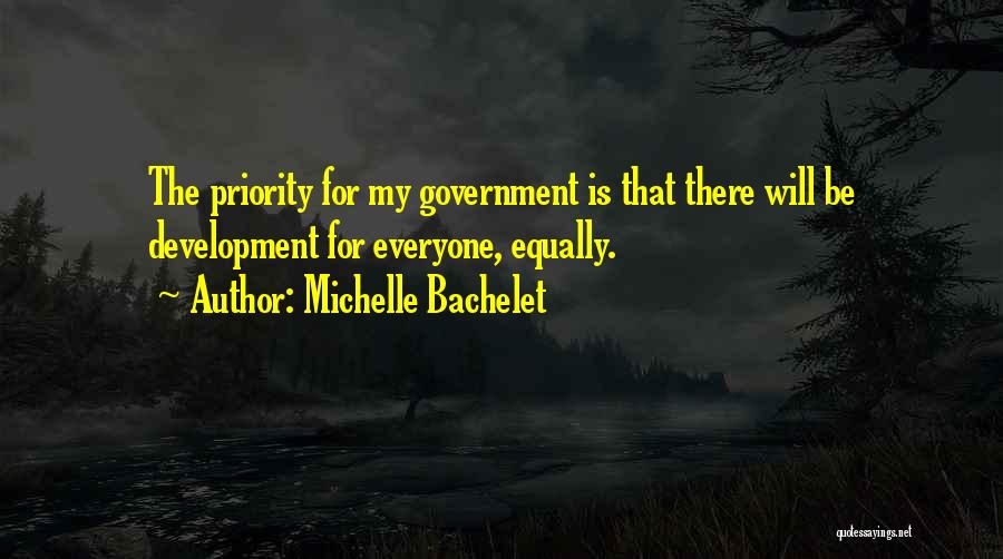 Radacinile Quotes By Michelle Bachelet