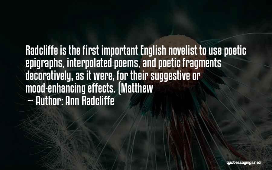 Radcliffe-brown Quotes By Ann Radcliffe