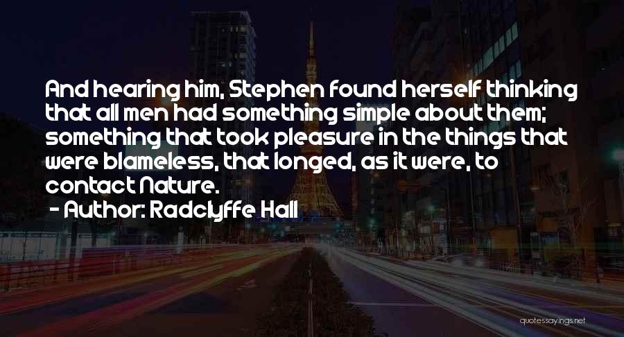 Radclyffe Hall Quotes 675972