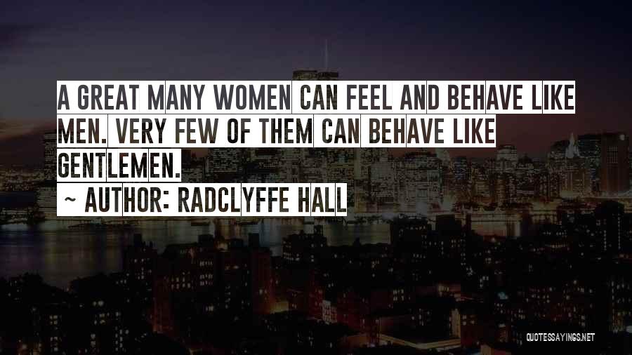 Radclyffe Hall Quotes 751026