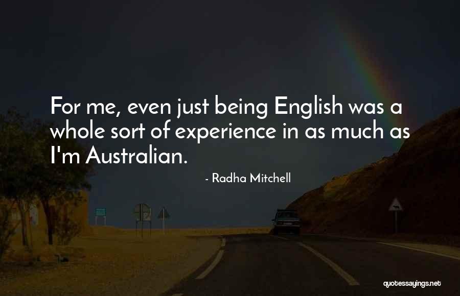 Radha Mitchell Quotes 1207249 Radha Mitchell Quotes 1207249