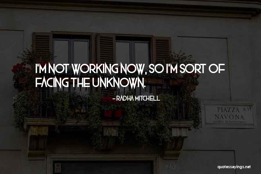 Radha Mitchell Quotes 1518033 Radha Mitchell Quotes 1518033