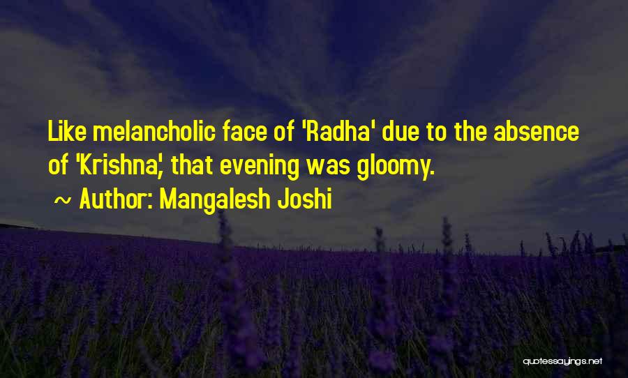 Radha Quotes By Mangalesh Joshi