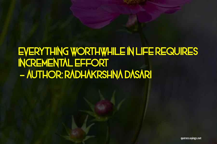 Radhakrshna Dasari Quotes 158526