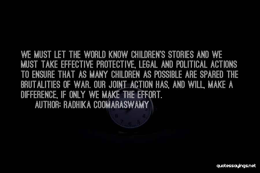 Radhika Coomaraswamy Quotes 1526437