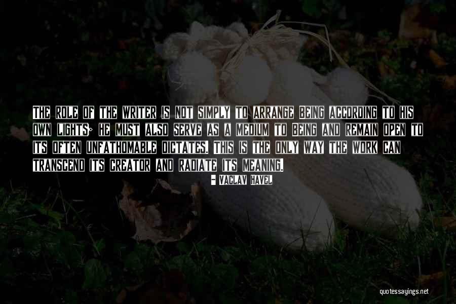 Radiate Quotes By Vaclav Havel Radiate Quotes By Vaclav Havel
