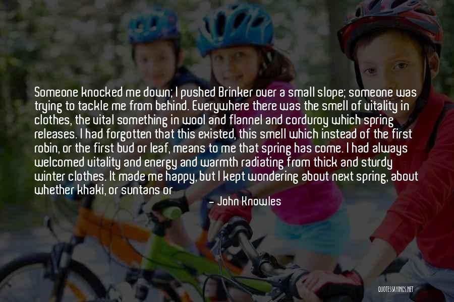 Radiating Peace Quotes By John Knowles Radiating Peace Quotes By John Knowles