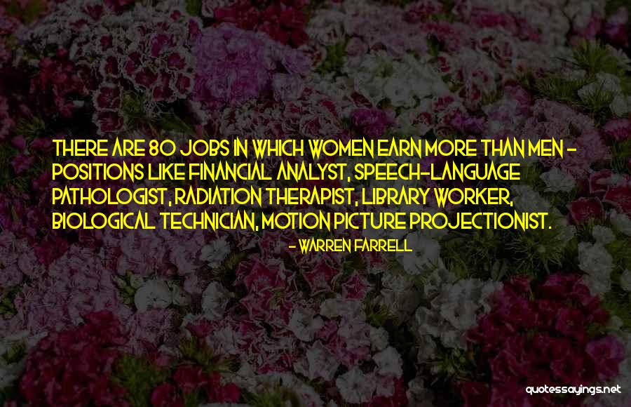 Radiation Therapist Quotes By Warren Farrell Radiation Therapist Quotes By Warren Farrell