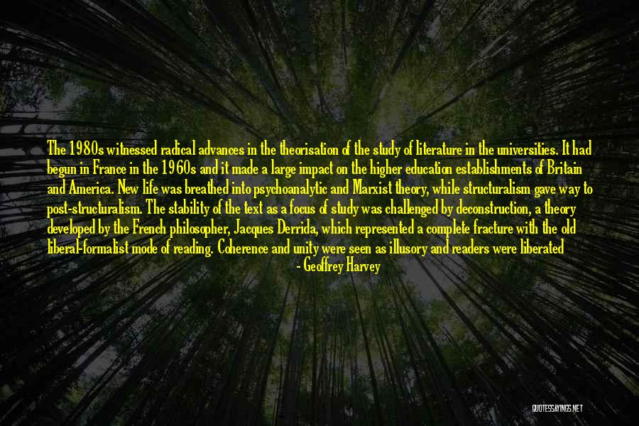 Radical Education Quotes By Geoffrey Harvey Radical Education Quotes By Geoffrey Harvey