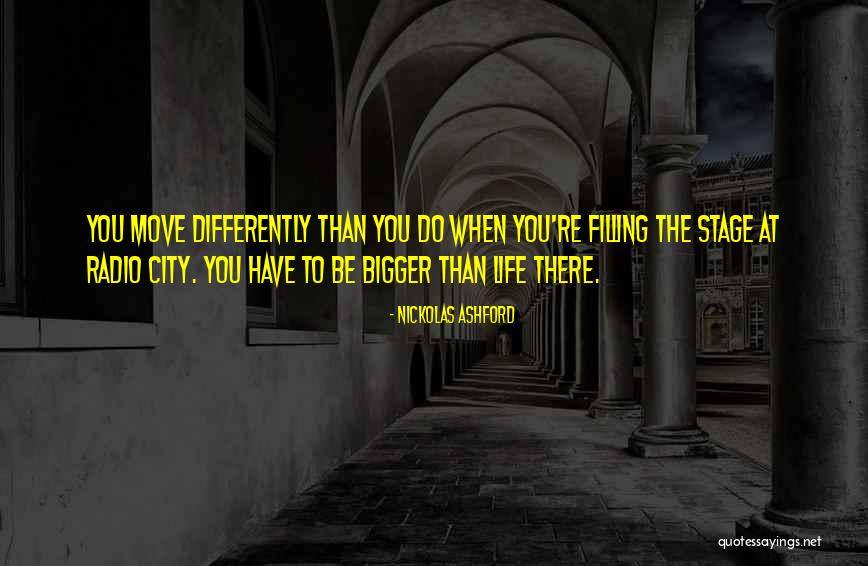 Radio City Quotes By Nickolas Ashford Radio City Quotes By Nickolas Ashford