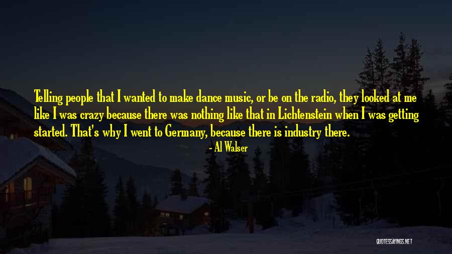 Radio Music Quotes By Al Walser