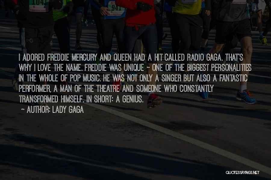 Radio Music Quotes By Lady Gaga