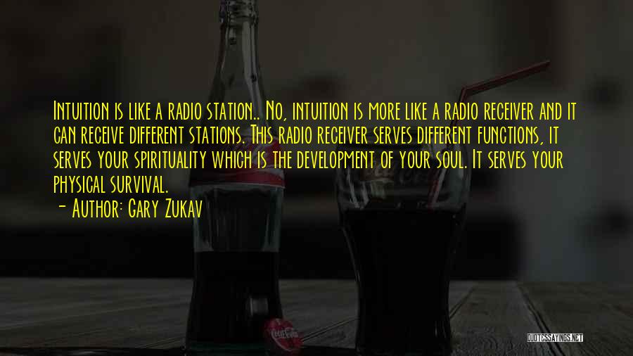 Radio Station Quotes By Gary Zukav