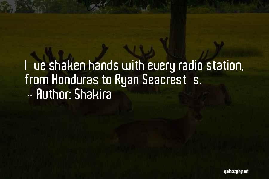 Radio Station Quotes By Shakira