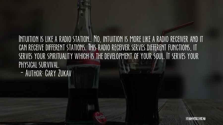 Radio Stations Quotes By Gary Zukav