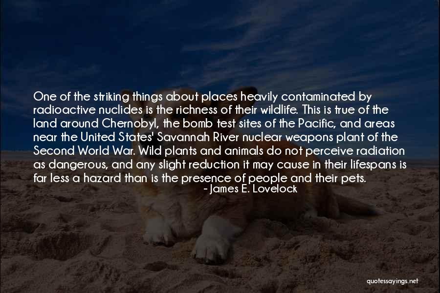 Radioactive Quotes By James E. Lovelock