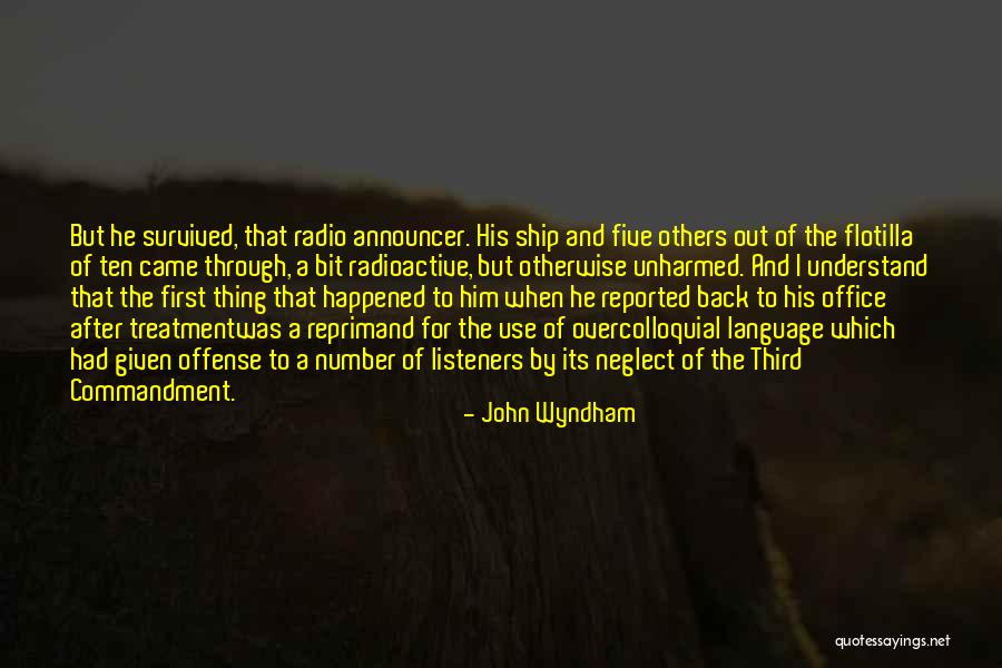 Radioactive Quotes By John Wyndham