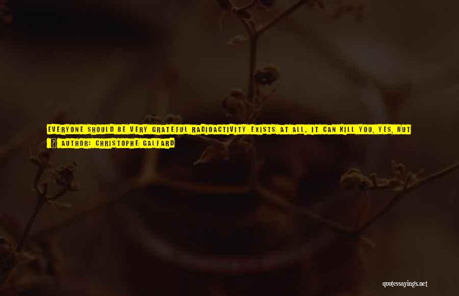 Radioactivity Quotes By Christophe Galfard