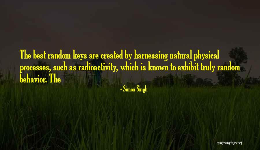 Radioactivity Quotes By Simon Singh