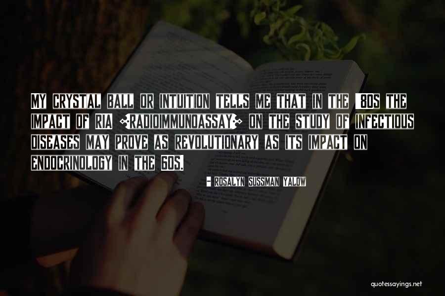 Radioimmunoassay Quotes By Rosalyn Sussman Yalow Radioimmunoassay Quotes By Rosalyn Sussman Yalow