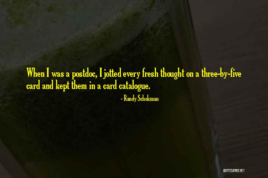 Radissonschaumburg Quotes By Randy Schekman Radissonschaumburg Quotes By Randy Schekman