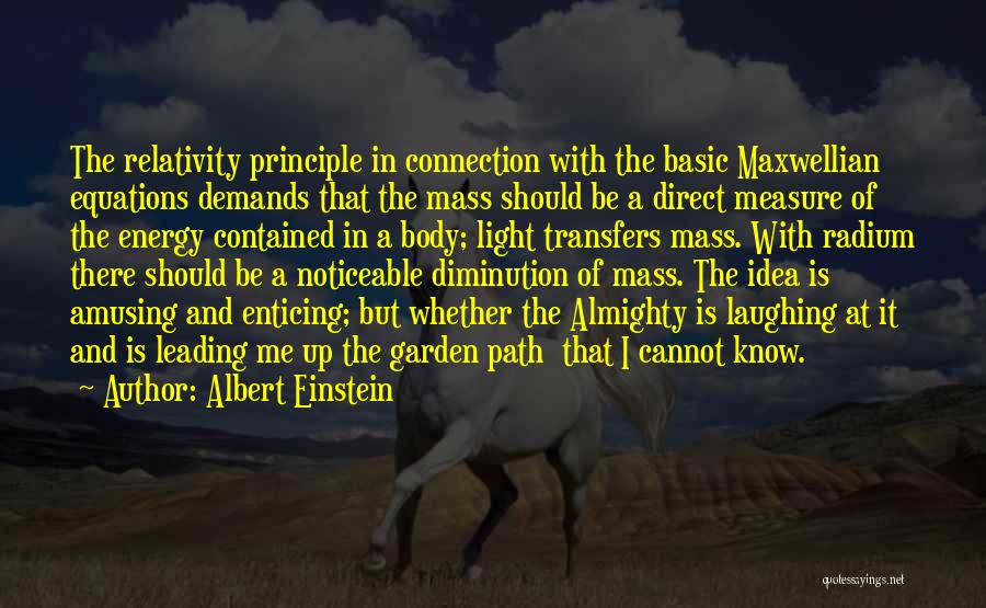 Radium Quotes By Albert Einstein