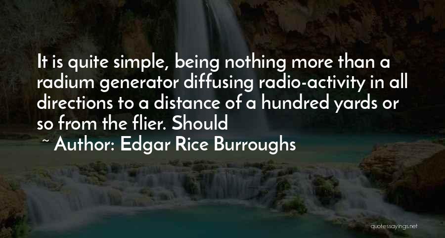 Radium Quotes By Edgar Rice Burroughs