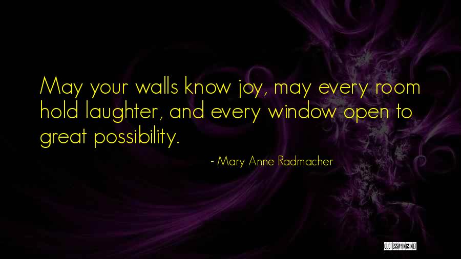 Radmacher Quotes By Mary Anne Radmacher