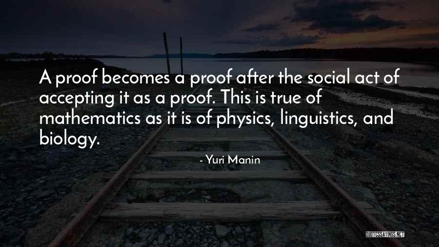 Radwah Quotes By Yuri Manin Radwah Quotes By Yuri Manin
