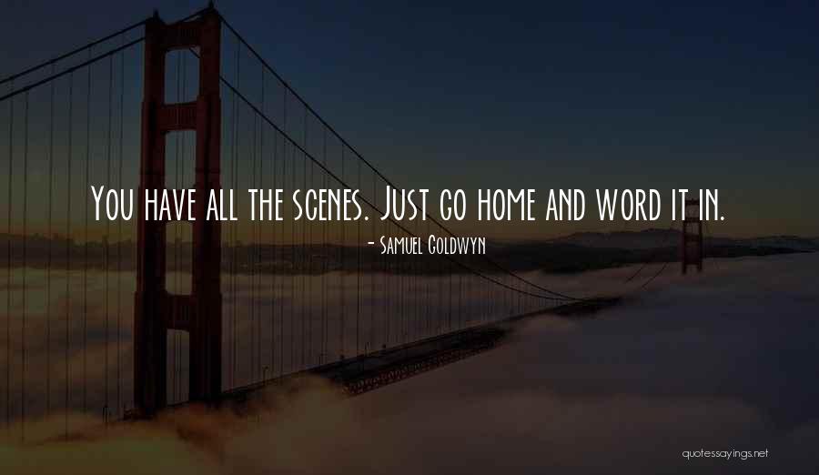 Raeza Video Quotes By Samuel Goldwyn Raeza Video Quotes By Samuel Goldwyn