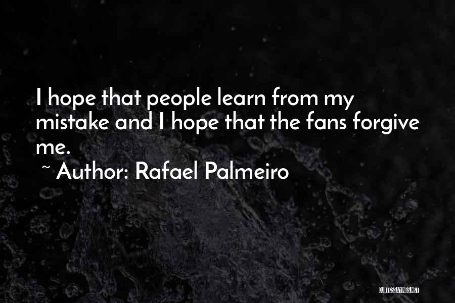 Rafael Palmeiro Quotes 817736