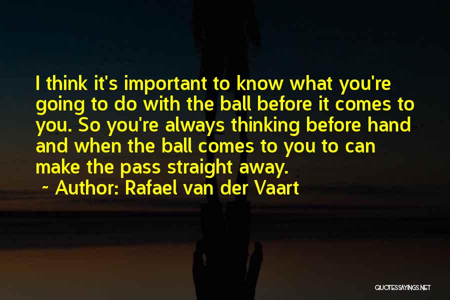 Rafael Van Der Vaart Quotes 225910