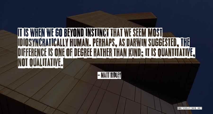 Raffreddore Allergico Quotes By Matt Ridley