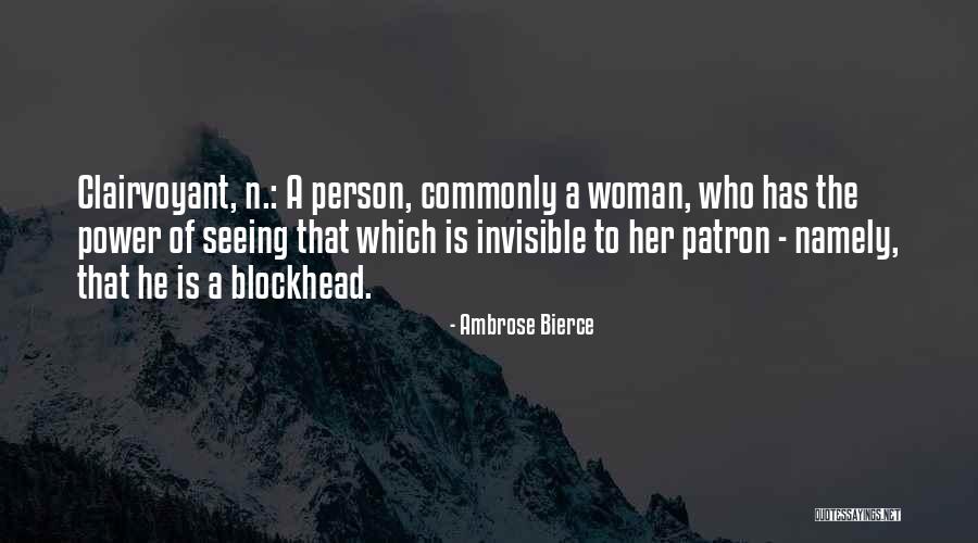 Raffreddore Nel Quotes By Ambrose Bierce