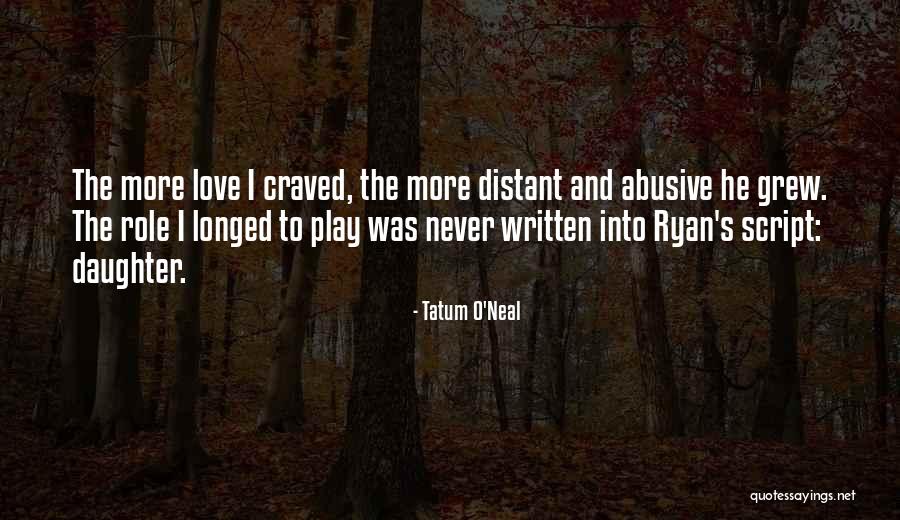 Rafko Artist Quotes By Tatum O'Neal Rafko Artist Quotes By Tatum O'Neal