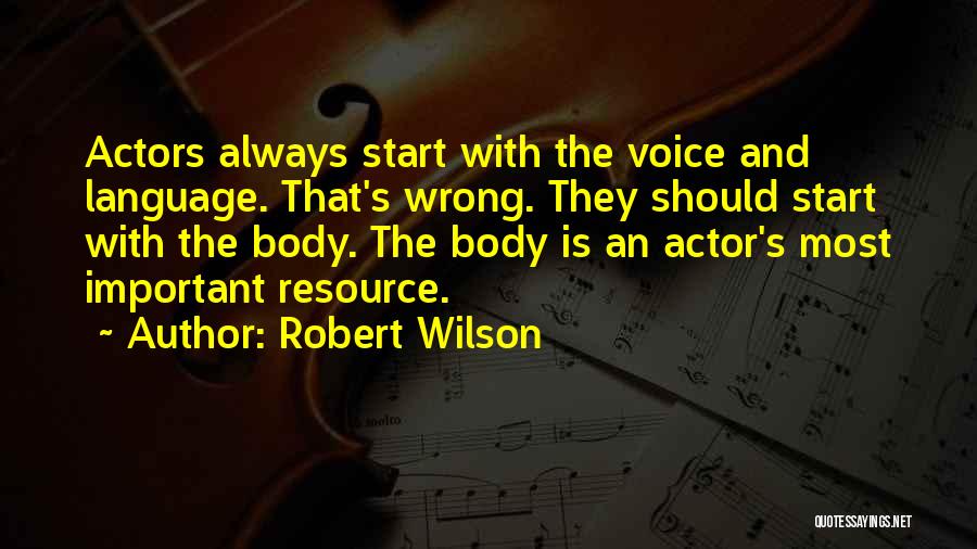 Rag To Riches Quotes By Robert Wilson