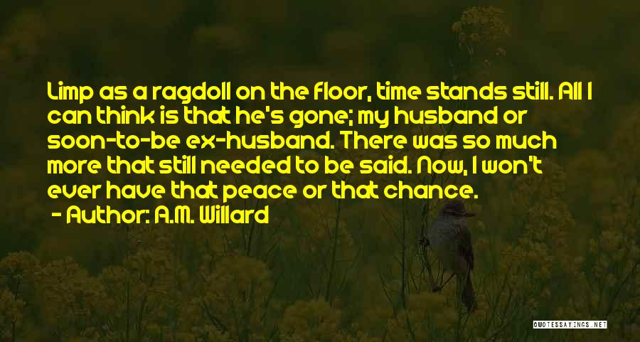 Ragdoll Quotes By A.M. Willard