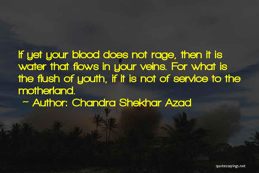 Rage Quotes By Chandra Shekhar Azad