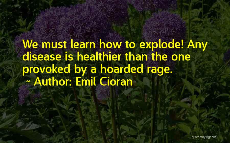 Rage Quotes By Emil Cioran
