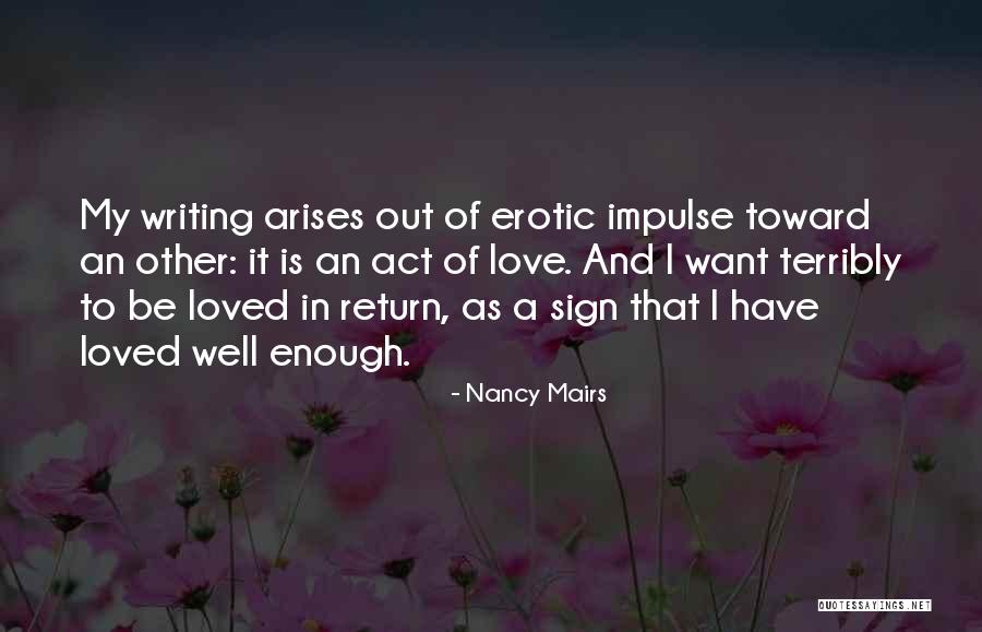 Ragnvald Brusesson Quotes By Nancy Mairs Ragnvald Brusesson Quotes By Nancy Mairs