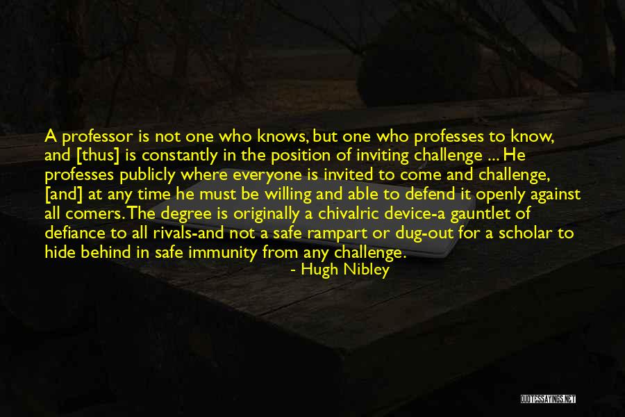 Ragnvald Ritual Site Quotes By Hugh Nibley